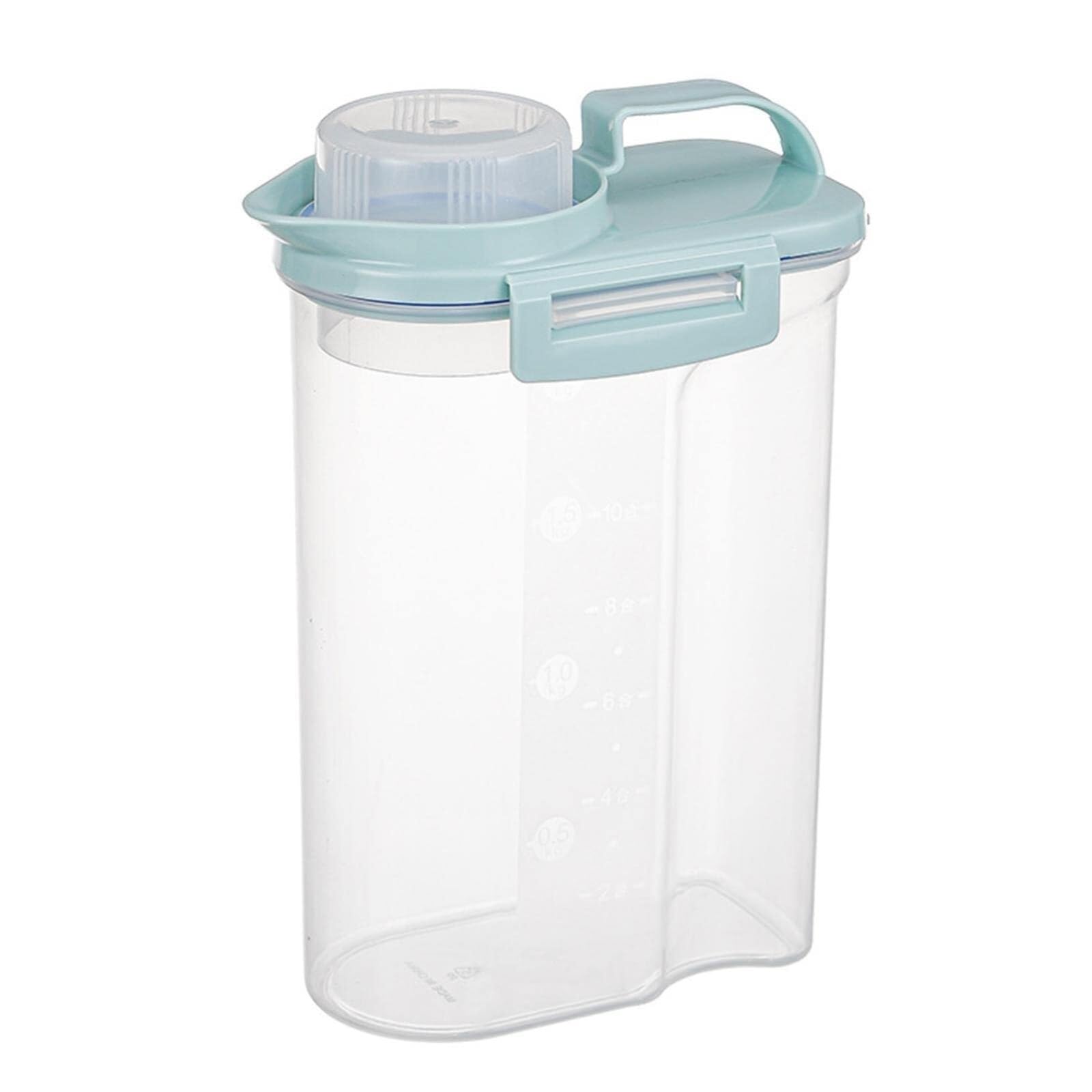 CVdrtyED Dry Food Cereal Dispenser Flour Soybeans Containers Rice Storage Box Cereal Dispenser Airtight Dry Food Pantry Rice Container