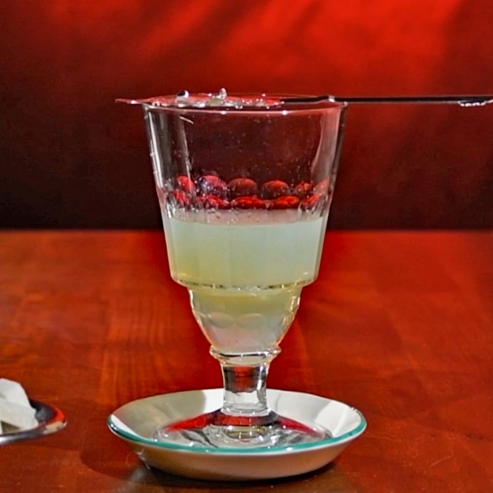 Absinth ALANDIA Verte | Mit Goldmedaille prämiert | Original Rezeptur aus dem 19. Jh. | Ohne Farbstoff | 65% Vol. | (1x 0,5 l)
