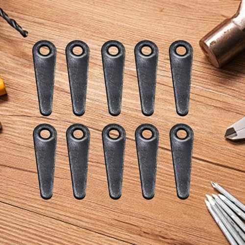 Image of 100Pcs Picture Frame Turn Button Fasteners with Screws, 6x21mm Metal Photo Frame Hardware Backing Clips for Hanging Pictures, Posters, Drawing Crafts - Black