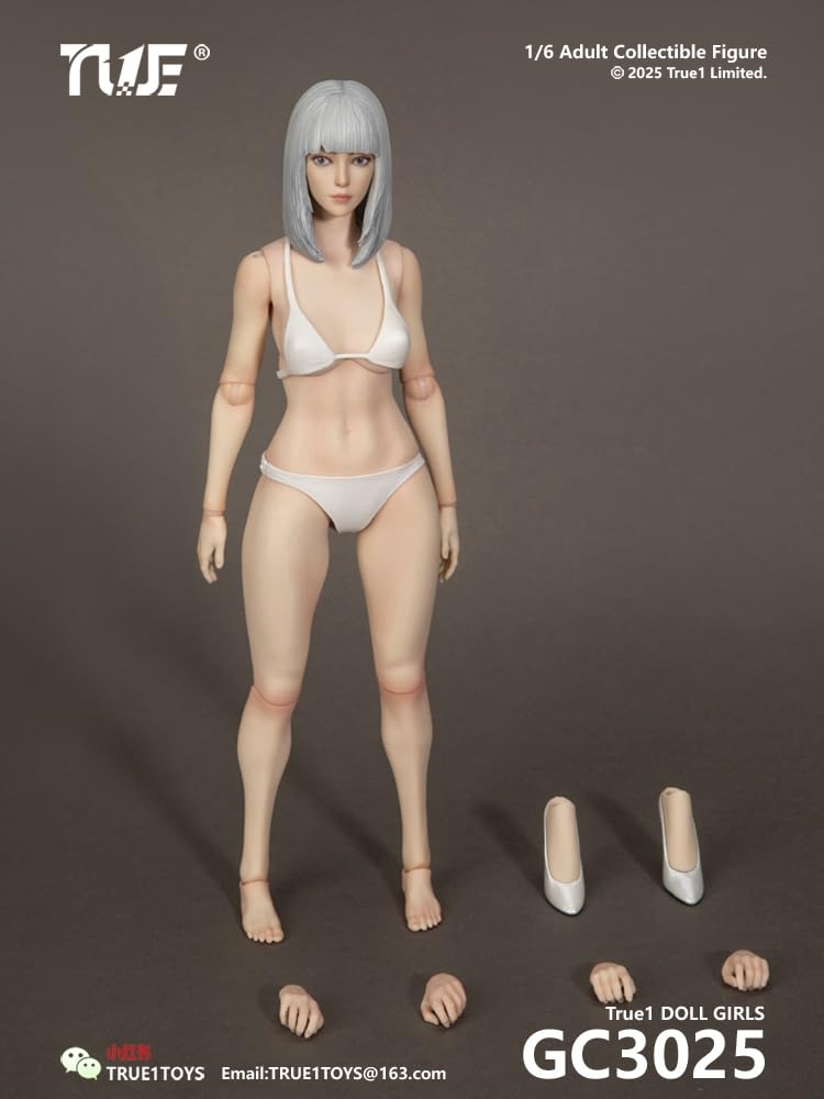 Amazon | [Tbmodel] True1Toys 1/6フィギュア 超可動 関節 素体 ヘッド