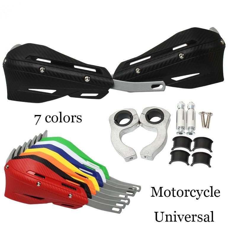 Protège-mains Pour Moto / Motocross - Coupe-vent Et Anti-projections - Plusieurs Couleurs - Universel