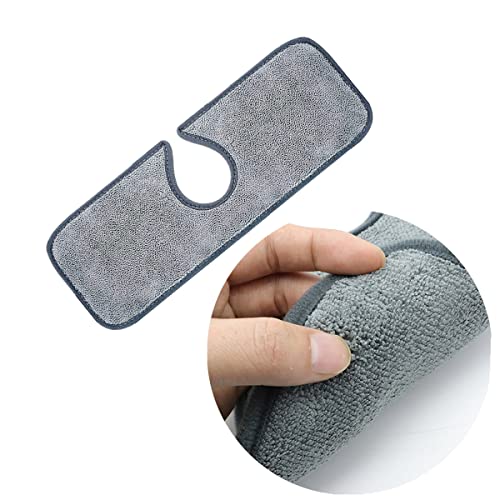 VOANZO 2 Pieces Faucet Absorbent Mat, Kitchen Faucet Sink Splash Guard Microfiber Cleaning Cloth Protector Pads for Kitchen Bathroom - Image 2