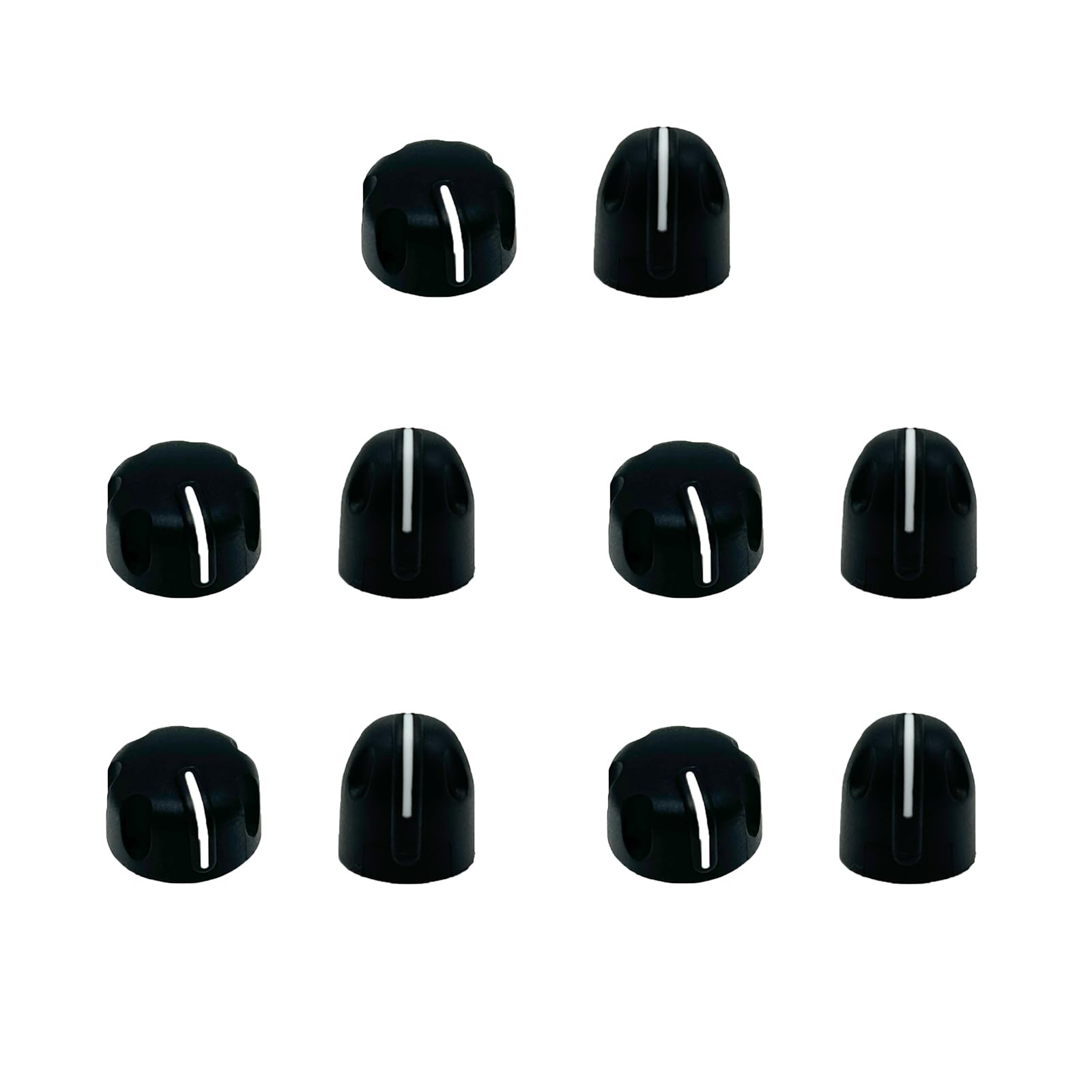 5Pack Channel Selector Knob Volume Control Knob Cap for Handheld Radio APX6000 & APX7000