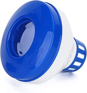 Jeanoko Dozownik środków chemicznych, mały rozmiar trwały dozownik leków na basenie lekki do spa na basen