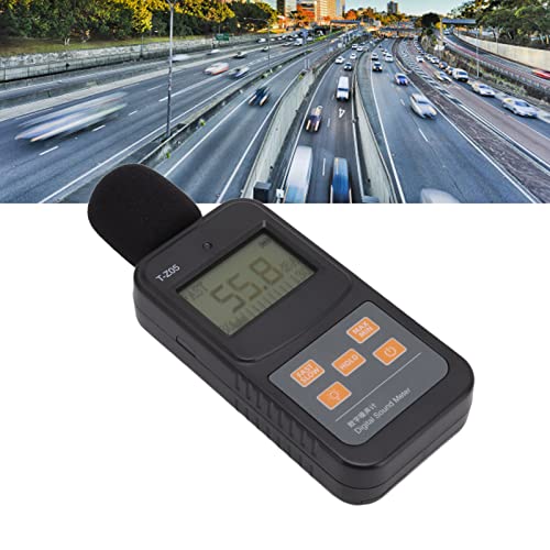 Geluidsdrukniveaumeter, 50dB Dynamisch Bereik 2 Weergavemodi Fabrieksgeluidsniveaumeter voor Snelwegen - Afbeelding 4