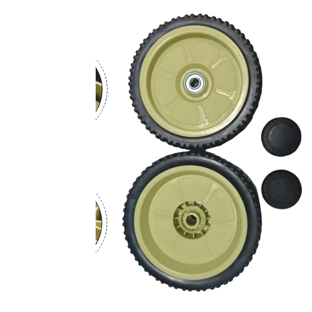 Rueda trasera de 8 pulgadas compatible con cortadora de césped autopropulsada HRJ216 diseñada para mejorar la tracción y el control en varias superficies de césped