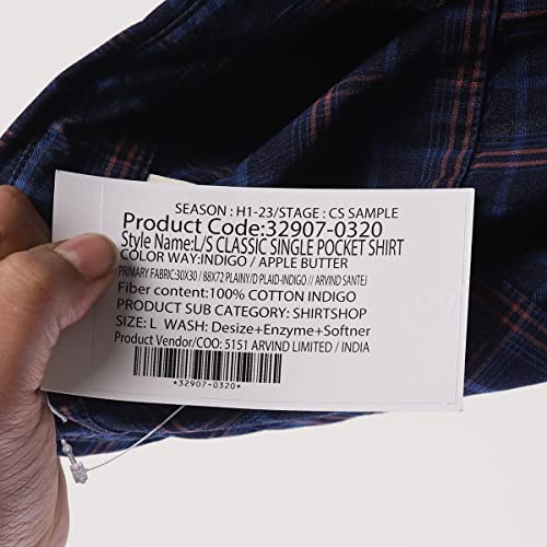 Image of Levi's Men's Checked Slim Fit Shirt