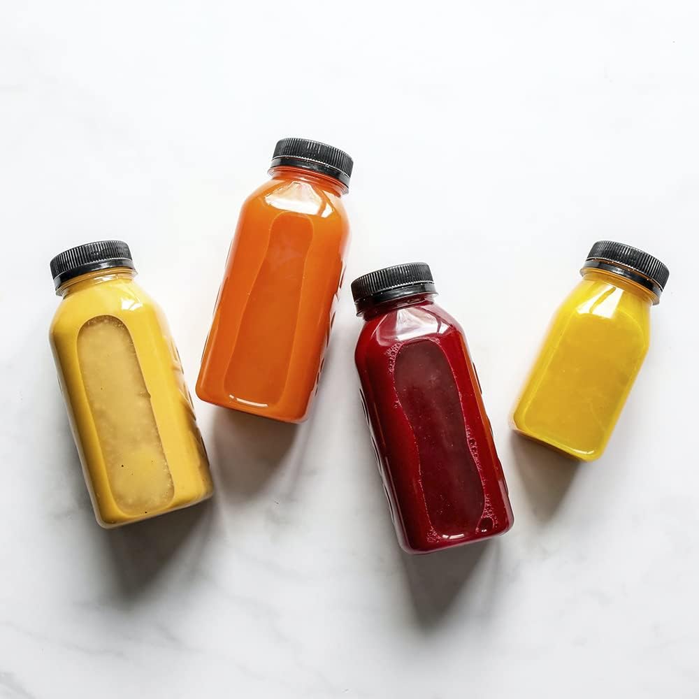 Bottle Caps Black Tamper Seal Lids 1.5" Cap for Bottle Screw 38 mm Cap Bottle Plastic Bottle Caps Juice Bottles Cap Bottle Lid Pack of 100: Home & Kitchen