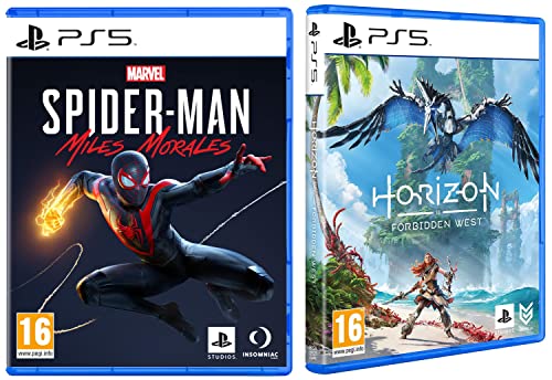 Image of Sony Horizon Forbidden West | Standard Edition | Ps5 Game (Playstation 5) & Marvel S Spider-Man: Miles Morales (Ps5)