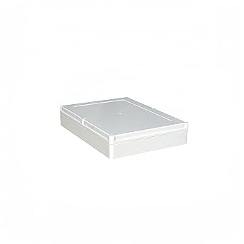 IP65 Junction Box White 270mm x 200mm x 50mm ABS Enclosure Outdoor Lighting Cable Electrics Connection
