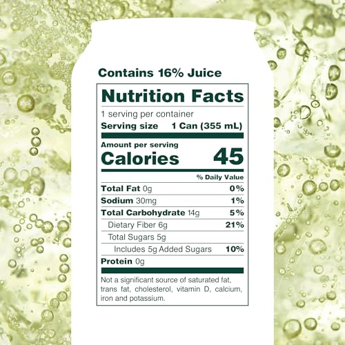 Image of OLIPOP Prebiotic Soda Pop,Lemon Lime,Pantry Pack Packed with Prebiotics,Fiber,and Botanicals,Gluten Free,Vegan,GMO Free,12oz,(Pack of 24)