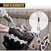EWK 1 to 2-1/2 Inch 3 Stones Engine Cylinder Hone Tool Adjustable Cylinder Deglazer Piston Honer 220 Grit