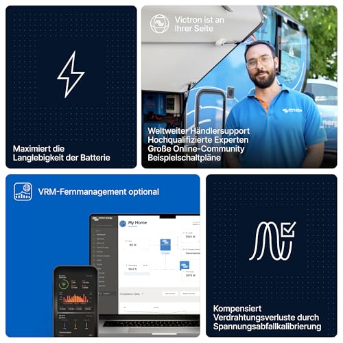 Victron Energy Orion XS Smart DC to DC Ladegerät 12/12 50A (700W) - Erweiterter Batterieschutz