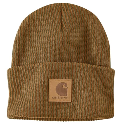 Carhartt Men's Knit Cuffed Plaited Beanie,...