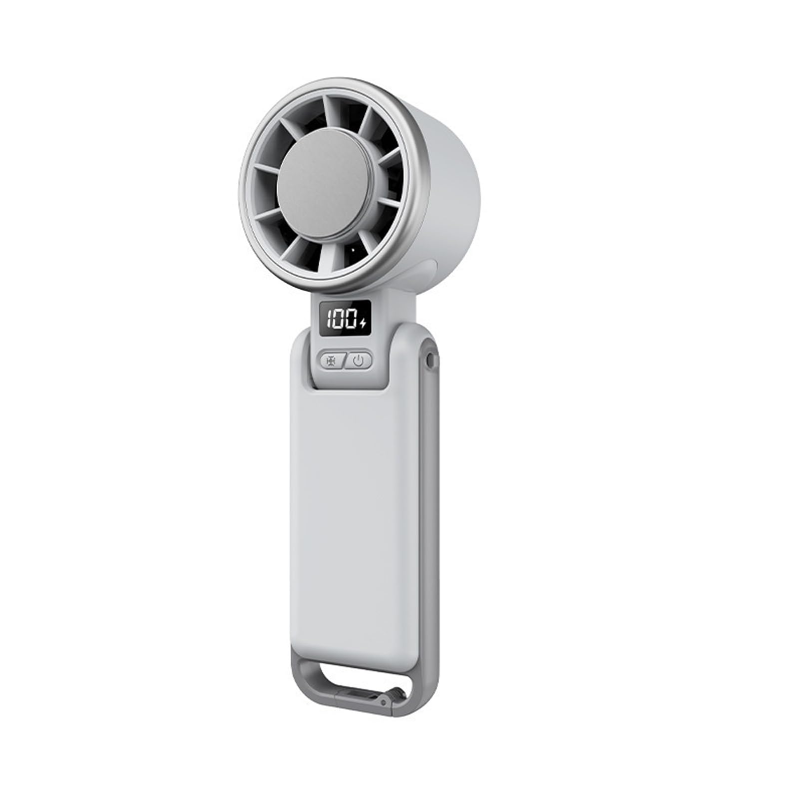 Uqezagpa Multipurpose Folding Individual Fan Long Lasting Battery Operated Small Fan Rechargeable Device Suitable for Present Quiet Offices