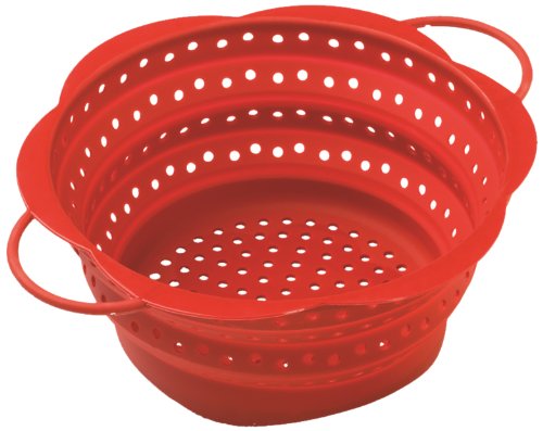 Kuhn Rikon Collapsible Colander, Large, Red