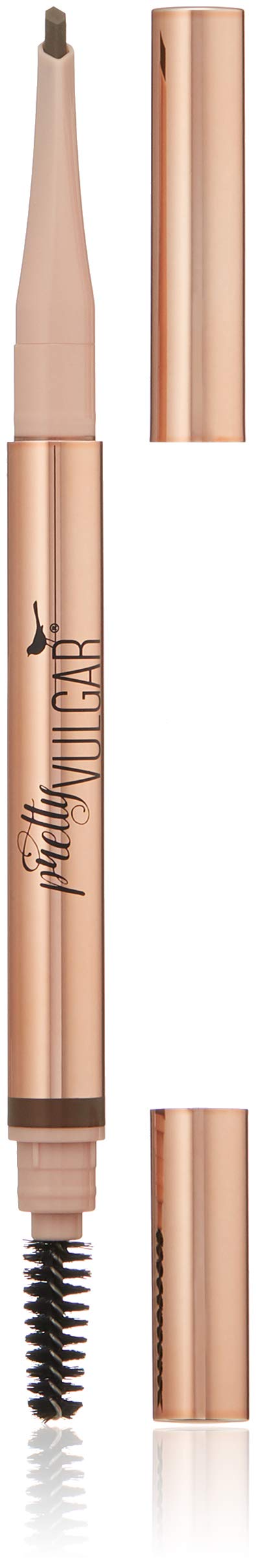 Pretty VulgarDefined Brilliance Eyebrow Pencil, Clean & Cruelty-Free, Quick Wit (Medium Brown)
