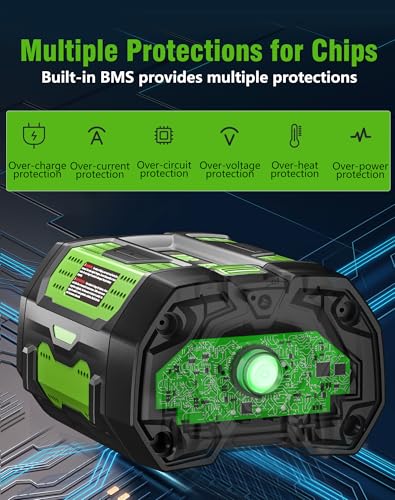 Image of HOCHSTERN 7.5Ah Replacement for EGO 56V Battery Compatible with EGO 56 Volt Lithium-Ion Battery Power Tools 1Pack
