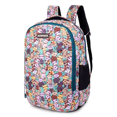 Image of ACEPACK 23.22L Backpack - Lightweight & Durable Polyester Bag for Work, Travel & School with Breathable Mesh Padding
