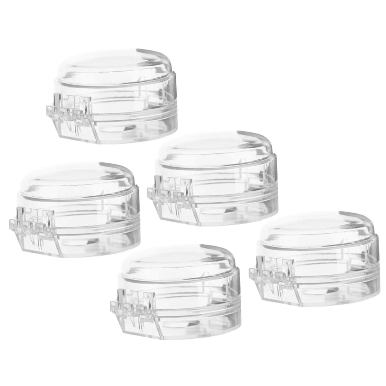 SUPVOX Gas Oven Knob Safety Cover Stove Covers for Child Safety Molded Once Oil-Resistant Long-Term Use