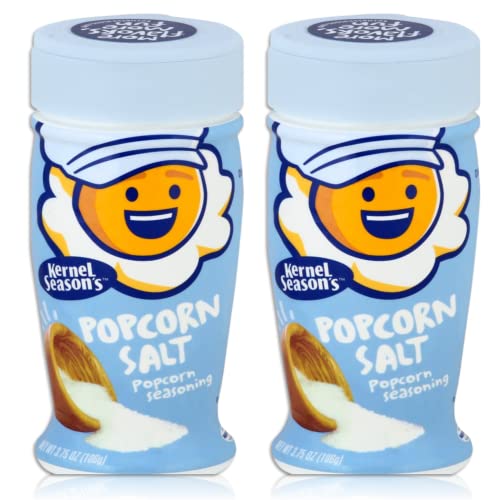 Popcorn Salt Bundle Includes 2-3.75 Oz Bottles Of Kernel Seasons Popcorn Salt Popcorn Seasoning! An Extra Fine Popcorn Salt Made To Cling To Every Popcorn Kernel! Comes With A Bellatavo Fridge Magnet! #TOP1