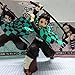 Youyouchard Anime Demon Slayer Kimetsu no Yaiba Action Figure Kamado Tanjirou Kamado Nezuko Vinyl Figure Statue Action Collectible PVC Figure Toys Manga Fans Gift( 2PCS)