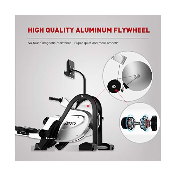 JOROTO-Magnetic-Rower-Rowing-Machine-with-LCD-Display-300LB-Weight-Capacity-Row-Machine-Exercise-Rower-for-Home-Gym-MR35 JOROTO Magnetic Rower Rowing Machine with LCD Display 300LB Weight Capacity Row Machine Exercise Rower for Home Gym (MR35)