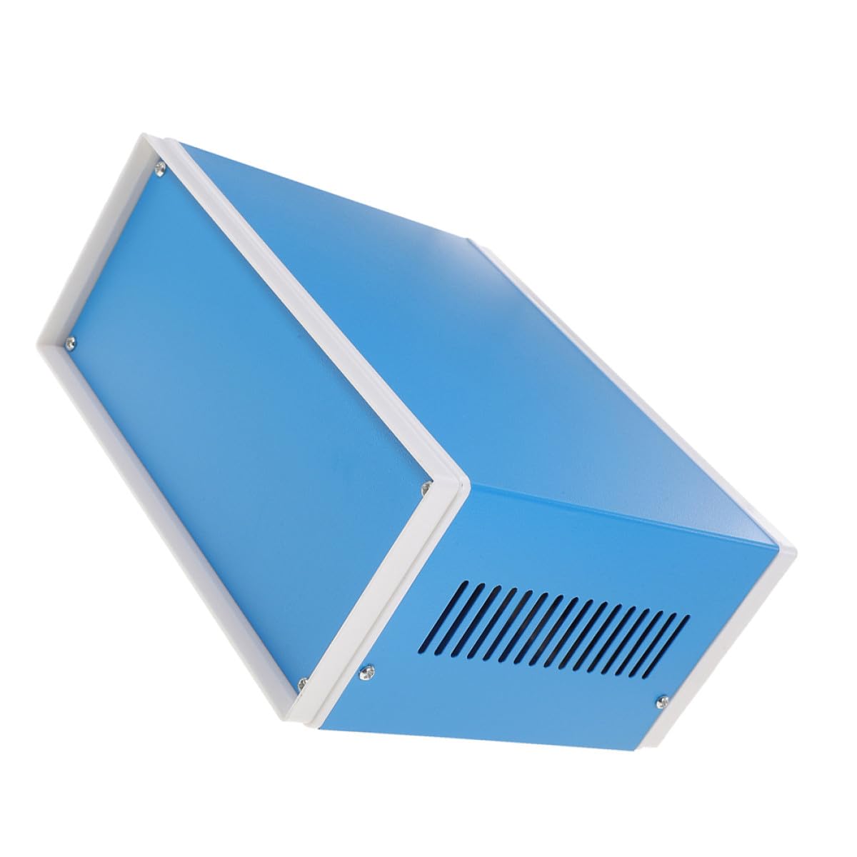 Alipis Caja Metálica para Conexiones de Energía y Proyectos Electrónicos Integración Sencilla y Diseño Elegante en Color Azul para Uso Eléctrico