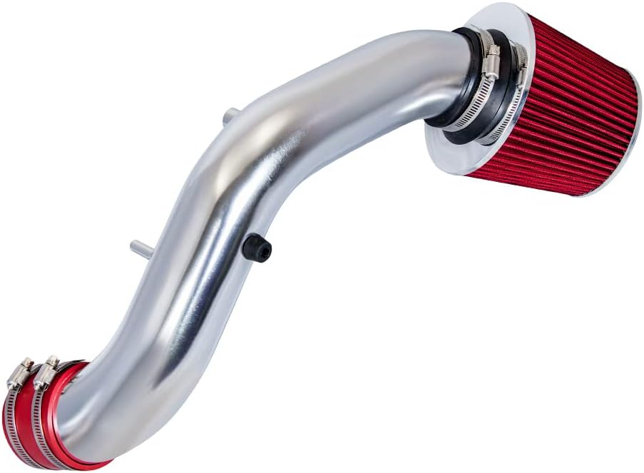 RSG RAM AIR INTAKE KIT + RED FILTER Compatible For HONDA 02-05 Civic Si Hatchback iVtec 2.0L