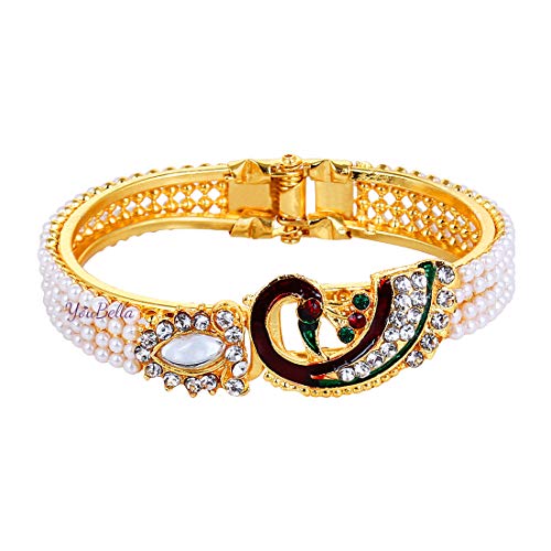 Traditional Plated Combo of 3 Bracelet Bangle Set (Style 2)