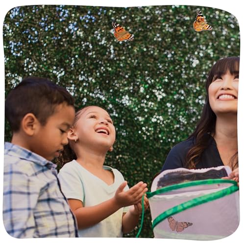 Insect Lore Butterfly Garden Kit, Painted Lady Butterfly Kit with Voucher for Live Caterpillars, Butterfly Habitat, STEM Journal & More - Image 15