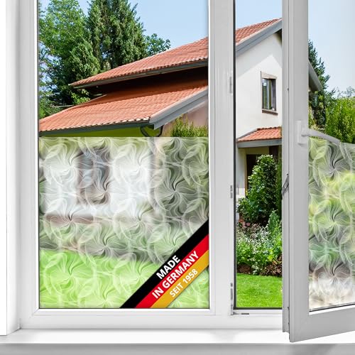 d-c-fix Fensterfolie Tara Kreis-Muster selbstklebend 45 cm x 2 m - blickdichte Sichtschutzfolie - Sichtschutz für Fenster Folie Blickschutz Milchglasfolie Klebefolie geometrisch modern d-c-fix Fensterfolie Tara Kreis-Muster selbstklebend 45 cm x 2 m - blickdichte Sichtschutzfolie - Sichtschutz für Fenster Folie Blickschutz Milchglasfolie Klebefolie geometrisch modern