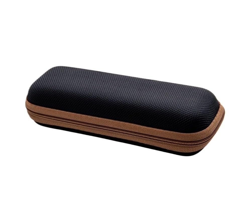 Amibvzhang 2pc Hard-shell Sunglasses Case For Two Pairs With Zip-fastening Storage Compartment Ideal For Travel Eyewear(A8)
