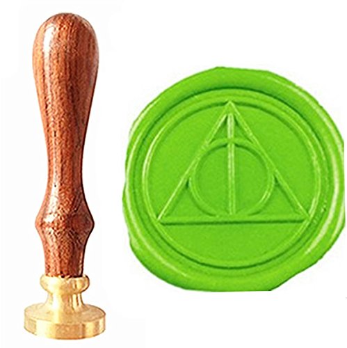 MNYR Vintage Deathly Hallows Art Wax Seal Stamp Rosewood Handle Decorative Wedding Invitations Gift Cards Paper Stationary Envelope Custom Logo Picture Wax Seal Sealing Stamp Set MNYR Vintage Deathly Hallows Art Wax Seal Stamp Rosewood Handle Decorative Wedding Invitations Gift Cards Paper Stationary Envelope Custom Logo Picture Wax Seal Sealing Stamp Set