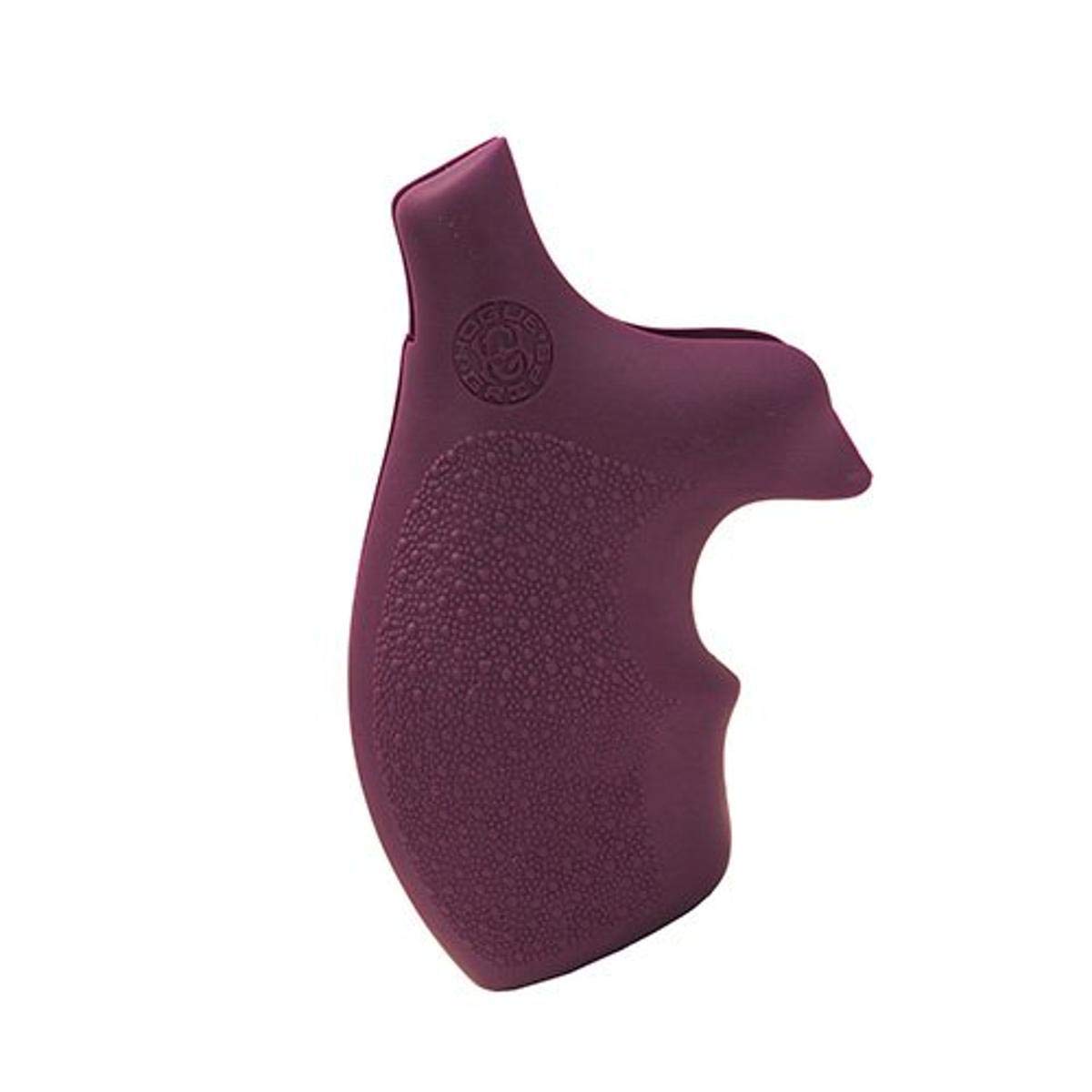 Hogue 61006 S&W J Frame Round Butt Grip, Bantam, Purple