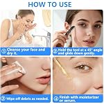 4Pcs Dermaplane Razor for Women Face- Professional Face Razors for Women and Men - Eyebrow Trimmer, Shaver, Dermaplaning Tool for Smooth Skin Care - Image 4
