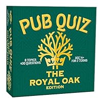 CHEATWELL GAMES The Royal Oak Pub Quiz - 400 Questions - Comes With Answer Pad & Pencils - Ages 14+