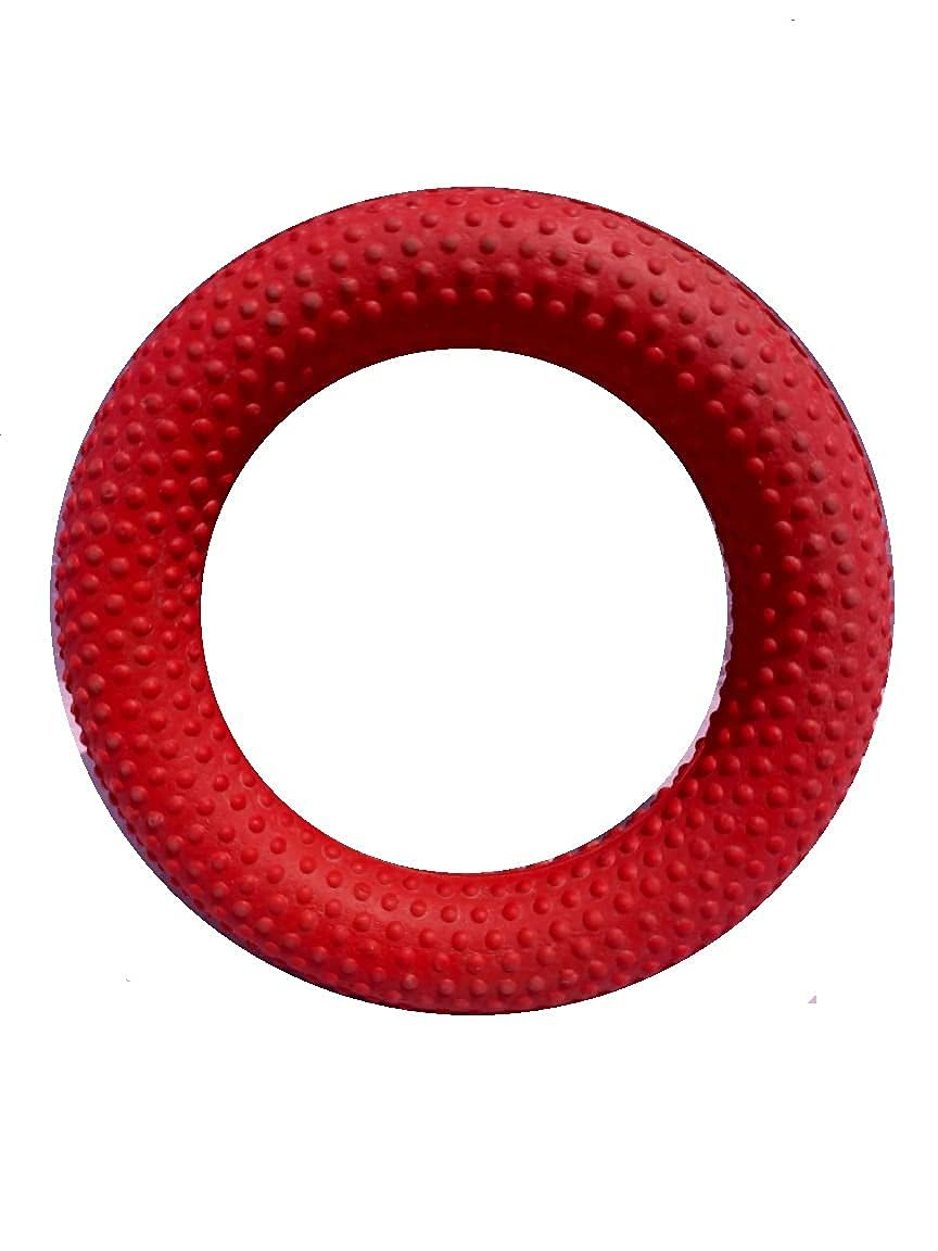 CABRIO Rubber Dotted Tennikoit Ring 6 Inches Diameter red Color, Kids Playing, Tennis Ring, Rubber Frisbee (Pack of 1) (B0C8HB3MYM) Amazon Price History, Amazon Price Tracker
