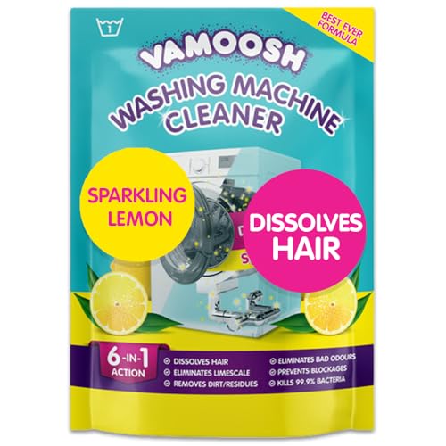 Vamoosh 6-in-1 Washing Machine Cleaner, Dissolves...