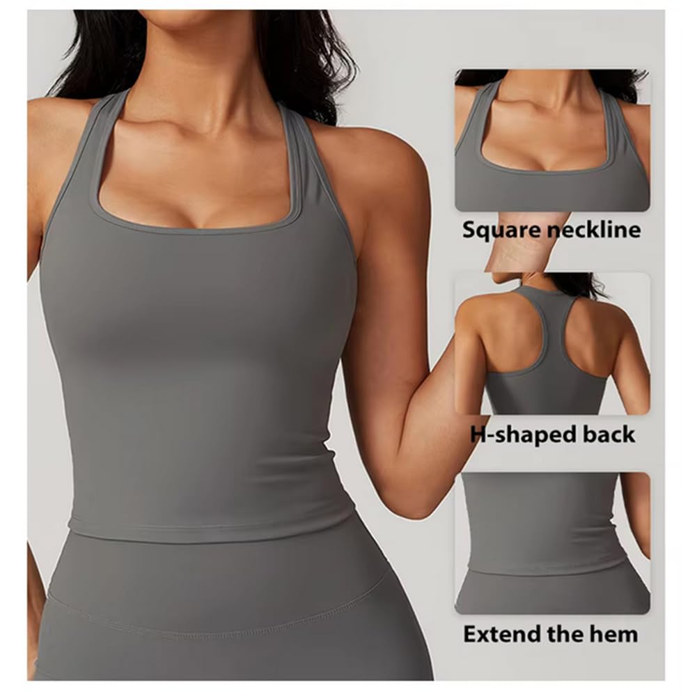 Conjunto Deportivo de Mujer Set de Gimnasio Ropa deportiva de verano para yoga, Pilates y Entrenamiento