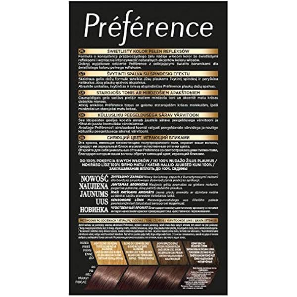 L'Oréal Paris Préférence 6.21 ZURICH краска для волос Холодный радужный очень светлый коричневый