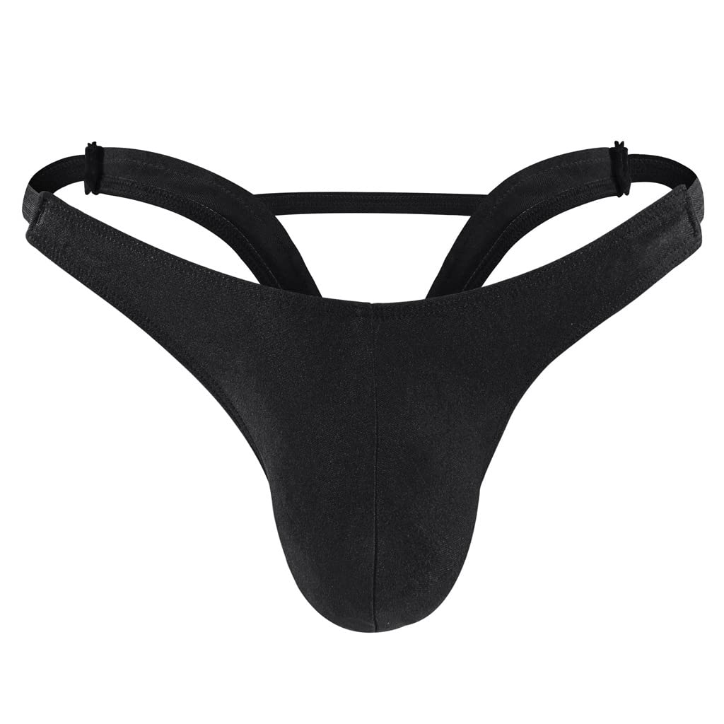 Men's Underwear Sexy Thong G-string Stretchy Breathable Panties Comfortable Fit Low Rise Bikini
