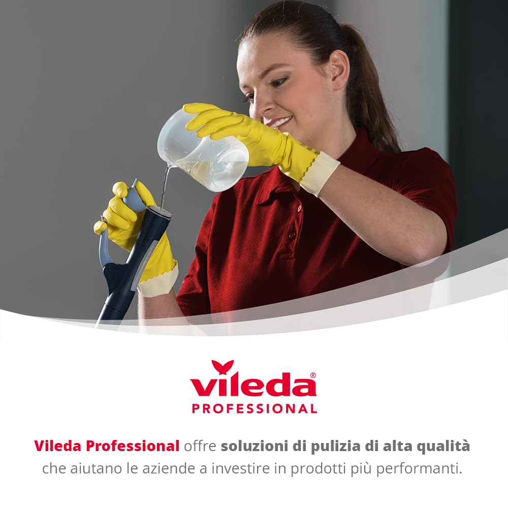 Vileda Professional,SprayPro Inox Kit Lavapavimenti a spruzzo,Con accessori