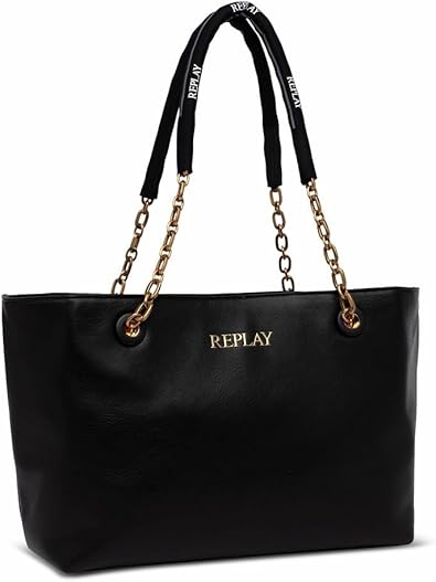 美品　Re:play リプレイ　牛革　トートバッグ 2way 黒 美品 Re:play リプレイ 牛革 トートバッグ 2way 黒