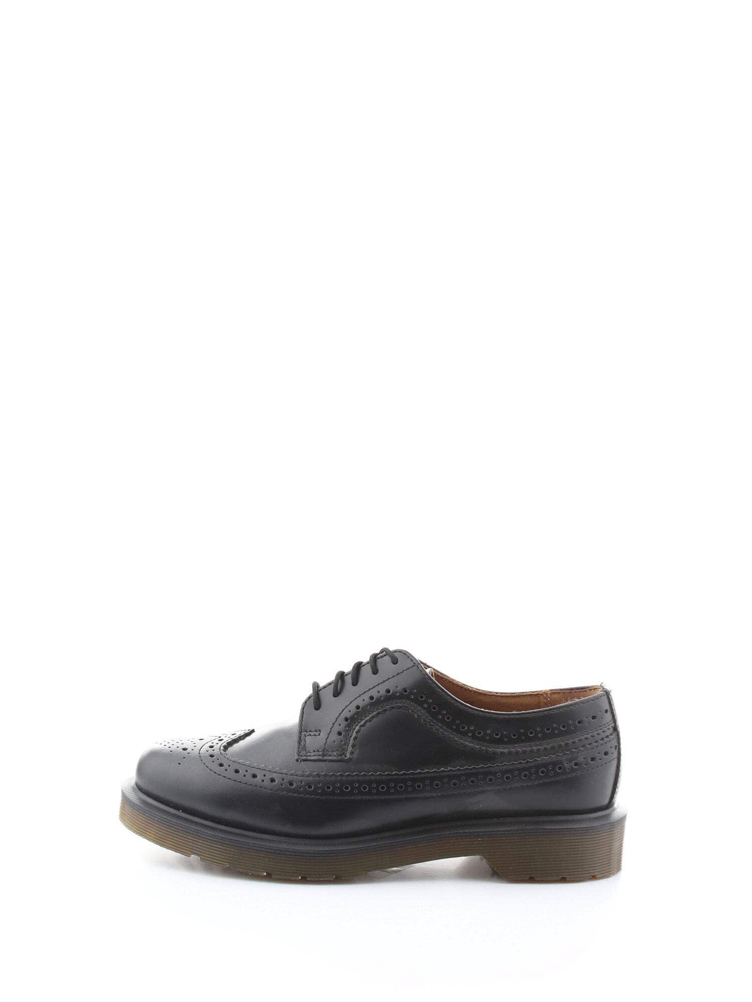 Dr. Martens - Mens 3989 Wingtip Brogue, Size: 7.5 D(M) US / 6.5 F(M) UK / 8.5 B(M) US, Color: Black Smooth
