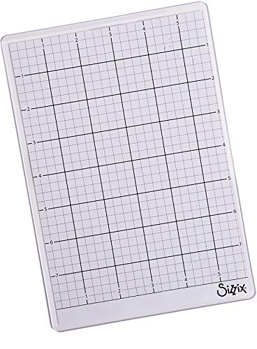 Sizzix Accessory Sticky Grid Sheets 6" x 8 1/2" 5 Pack - Multicolour, One Size