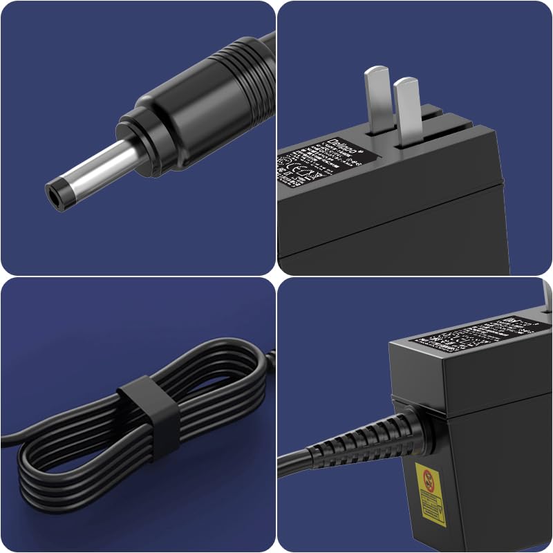 Delippo AC Converter Adapter DC 12V 1A Power Supply Charger US 5.5mm 2.5mm 4.0mm x 1.7mm 1000mA PSU 100-240V 50/60Hz.