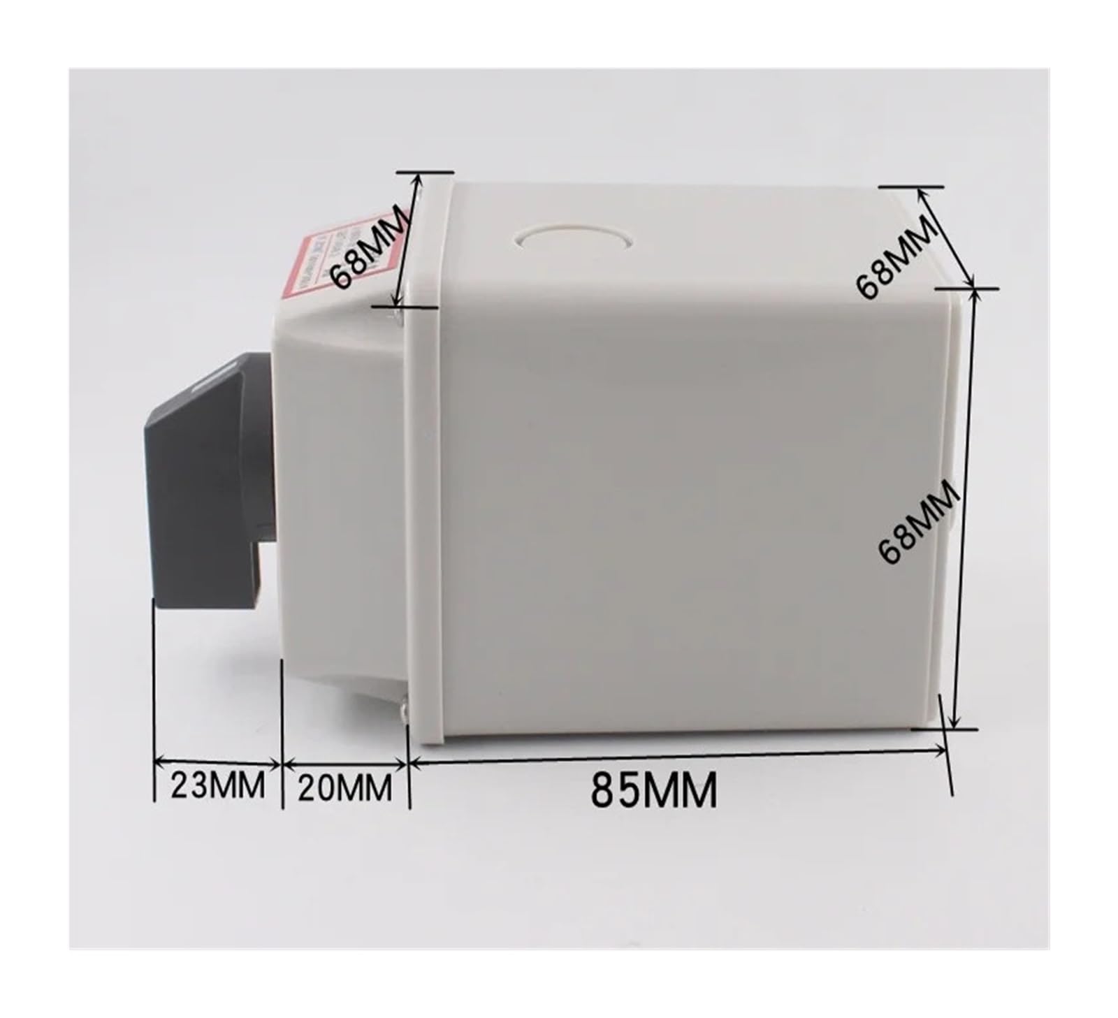 Interruptor de Leva rotatorio Transferencia, Caja Impermeable, Dos Cables, Cinco Grupos, 5 Posiciones, 20 A, con señal conmutación Potencia, YMW26 LW26-20/5M