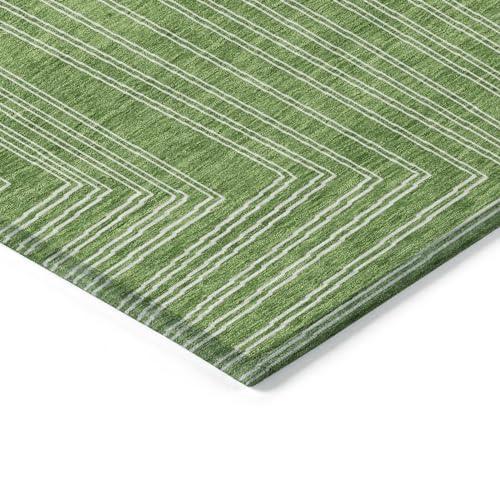 Addison Rugs Tapete Interior y Exterior verde 50.8x38.1 cm miniatura 4