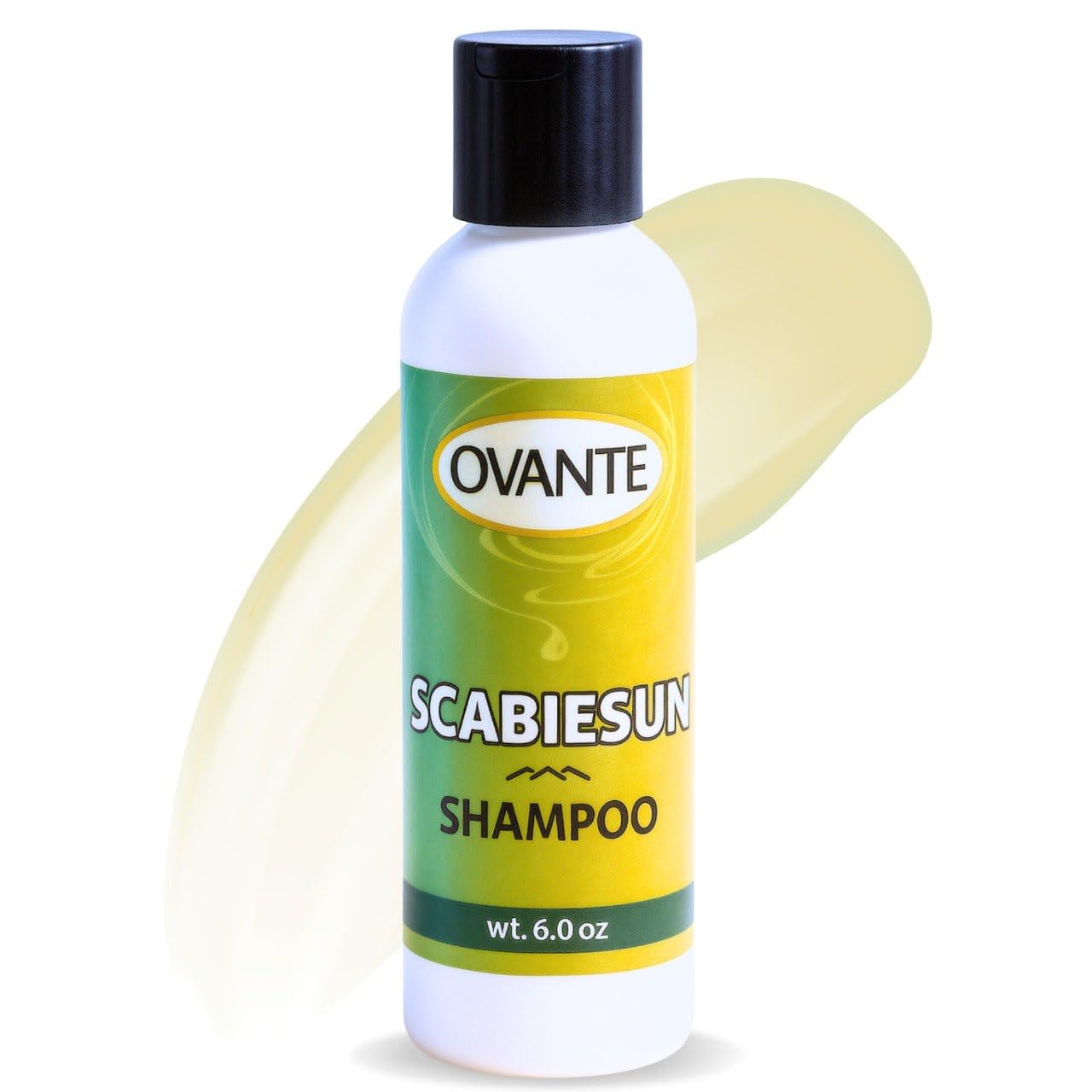 Scabiesun Shampoo, Itching Head Relieve With Sulfur and Tea Tree Oil, Effective at Cleansing, Soothing and Nourishing Dry, Flaky, Itchy Scalp - 6.0 oz